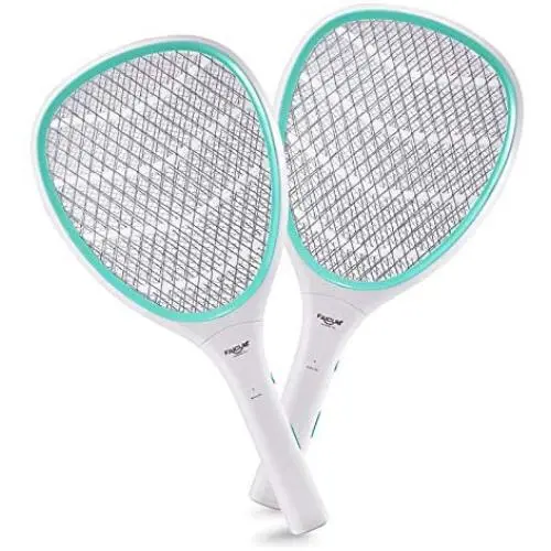 Faicuk 2-Pack Handheld Bug Zapper Racket Electric Mosquito Killer Faicuk 2-Pack Handheld Bug Zapper Racket Electric Mosquito Killer