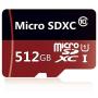 Micro SD Card 512GB Micro SDXC Card High Speed Class 10 Memory Card for Phone, Tablet and PCs with Adapter