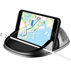 Car Phone Holder, Universal Car Phone Mount for Most of Dashboards, Car Cell Phone Holder Compatible with iPhone 11 Pro Max/11/XR/XS Mas/XS/8/7,Samsung Galaxy,Android Smartphones,GPS Devices,and More