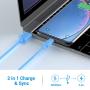 Lightning Cable MFi Certified - Nikolable iPhone Charger 3Pack 6ft Lighting to USB A Charging Cord Compatible with iPhone 11 Pro Max XS XR 8 Plus 7 Plus 6s Plus 5S SE iPad Pro and More, Blue