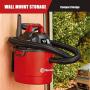 Vacmaster Red Edition VOM205P 1101 Portable Wet Dry Shop Vacuum 2.5 Gallon 2 Peak HP 1-1/4 inch Hose