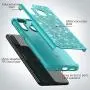 Cbus Wireless Sparkling Glitter Bling Phone Case Compatible with Samsung Galaxy A21 (Teal) Cbus Wireless Sparkling Glitter Bling Phone Case Compatible with Samsung Galaxy A21 (Teal)