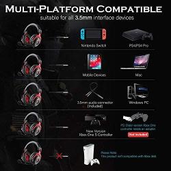 Professional Gaming Headset E900 Stereo Wired Game Headphones Headset Gamer with Microphone for PS4/Smartphone//PC