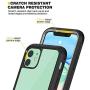 Diaclara Clear Designed for iPhone 11 Case, Full Body Rugged Case with Built-in Touch Sensitive Anti-Scratch Screen Protector, Soft TPU Bumper Case Cover for iPhone 11 6.1" (Black and Clear)