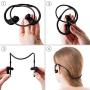 Phaiser BHS-530 Bluetooth Headphones for Running, Wireless Earbuds for Exercise or Gym Workout, Sweatproof Stereo Earphones, Durable Cordless Sport Headset Mic
