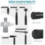 Neewer Portable 3 Sections Stretchable Handheld Microphone Boom Pole with Standard 5/8 inch-27 Threads and Adjustable Length from 3 feet to 8 feet (NW-7000) Neewer Portable 3 Sections Stretchable Handheld Microphone Boom Pole with Standard 5/8 inch-27 Threads and Adjustable Length from 3 feet to 8 feet (NW-7000)