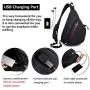 KAKA Sling Bag, Crossbody Backpack Canvas Waterproof Daypack Casual Shoulder Bag Traveling Hiking Camping for Men and Women (Larger one) KAKA Sling Bag, Crossbody Backpack Canvas Waterproof Daypack Casual Shoulder Bag Traveling Hiking Camping for Men and Women (Larger one)