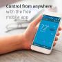 Emerson Sensi Touch Wi-Fi Smart Thermostat with Touchscreen Color Display, Works with Alexa, Energy Star Certified, C-wire Required, ST75W