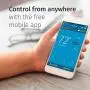 Emerson Sensi Touch Wi-Fi Smart Thermostat with Touchscreen Color Display, Works with Alexa, Energy Star Certified, C-wire Required, ST75W Emerson Sensi Touch Wi-Fi Smart Thermostat with Touchscreen Color Display, Works with Alexa, Energy Star Certified, C-wire Required, ST75W