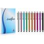 LIBERRWAY Stylus Pen 10 Pack of Pink Purple Black Green Silver Stylus Universal Touch Screen Capacitive Stylus for Kindle Touch ipad iPhone 6/6s 6Plus 6s Plus Samsung S5 S6 S7 Edge S8 Plus Note