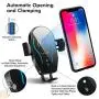 WALOTAR Car Cigarette Lighter Wireless Charger- Phone Holder Mount,Automatic Infrared Smart Sensing 10W Qi Fast Wireless Charging Cradle for Cell Phone,Dual USB, Double QC3.0 Output WALOTAR Car Cigarette Lighter Wireless Charger- Phone Holder Mount,Automatic Infrared Smart Sensing 10W Qi Fast Wireless Charging Cradle for Cell Phone,Dual USB, Double QC3.0 Output