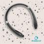 Foldable Bluetooth Headset, Beartwo Lightweight Retractable Bluetooth Headphones for Sports&Exercise, Noise Cancelling Stereo Neckband Wireless Headset (with Carry case)