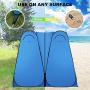 WolfWise 6.6FT Portable Pop Up Shower Privacy Tent Spacious Dressing Changing Room for Toilet Camping Biking Beach