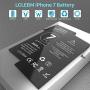 [2600mAh] Battery for iPhone 7, LCLEBM New 0 Cycle Higher Capacity Battery Replacement for iPhone 7 with Complete Professional Repair Tools Kits - 1 Year Warranty