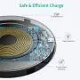CHOETECH Wireless Charger, 15W Max Fast Wireless Charging Pad with QC 3.0 Adapter Compatible iPhone SE 2020/11/11 Pro Max/Xs Max/XR/X/8, Galaxy S20/Note 10/S10/S9/S8, LG V30/V35/G8, AirPods Pro