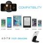 Cell Phone Stand 4Pack, Ama Forest Portable Foldable Desktop Cell Phone Holder Adjustable Universal Multi-Angle Cradle for Tablet iPad Mini iPhone X/xr/xs max Samsung Galaxy, Black, White, Pink