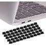 PortPlugs USB C Plug Covers (50 Pack) Silicone Dust Plugs, Compatible with Samsung s20, s10, s9, s8, Note 9, 10, Pixel, Any Type C Port on Smartphone or Laptop (Black)