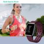 Willful Smart Watch for Android Phones Compatible iPhone Samsung IP68 Swimming Waterproof Smartwatch Sports Watch Fitness Tracker Heart Rate Monitor Digital Watch Smart Watches for Men Women Purple