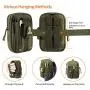 AIRSSON Universal Tactical Molle Pouch EDC/EMT Gear Tool Gadget Belt Outdoor Waist Bag Pocket Organizer with Cell Phone Holster for iPhone X Samsung S8 & Less Than 6.2" Smartphone+Carabiner (Green) AIRSSON Universal Tactical Molle Pouch EDC/EMT Gear Tool Gadget Belt Outdoor Waist Bag Pocket Organizer with Cell Phone Holster for iPhone X Samsung S8 & Less Than 6.2" Smartphone+Carabiner (Green)