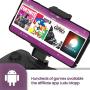 Rotor Riot Mobile Gamepad Controller for Android- Latency Free Wired Controller with L3 + R3, Improved 8 Way D-Pad, Highly Compatible Gaming Device Holder