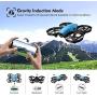 Drone with Camera for Kids, Potensic A30W RC Mini Quadcopter with 720P HD Camera, One Button Take Off/Landing, Route Setting, Gravity Induction and Emergency Stop-Dual Battery