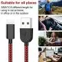 USB Type C Cable 3A Fast Charging 4-Pack (3/6/6/10 FT) Premium Nylon Braided, Compatible Samsung Galaxy S10 S9 S8 Plus Note 10 9 8,Moto Z Z3,LG V50 G8,Other USB C Devices(Red) USB Type C Cable 3A Fast Charging 4-Pack (3/6/6/10 FT) Premium Nylon Braided, Compatible Samsung Galaxy S10 S9 S8 Plus Note 10 9 8,Moto Z Z3,LG V50 G8,Other USB C Devices(Red)