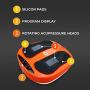 Power Legs Vibration Plate Foot Massager Platform with Rotating Acupressure Heads Multi Setting Electric Foot Massager with Remote Control