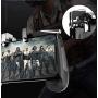 ICALL Presenting 2 in 1 Mobile Remote Controller Quick fire Button Assistant AK16 Mobile Phone Gamepad Joystick Handle L1 R1 Trigger for PUBG Sensitive Shoot || for iOS and Android