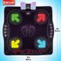 Kidzlane Dance Mat – Dance Game for Kids Boys & Girls – Light Up Dance Pad with Built in or External AUX/Bluetooth Music – Dancing Mat with Multi-Function Games and Levels