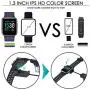 CHEREEKI Fitness Tracker, Fitness Watch with Heart Rate Monitor Waterproof IP68 1.3 Color Screen Smartwatch, Stopwatch, Step Counter, Sleep Monitor Activity Tracker for Men Women Kid