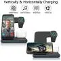 Wireless Charger,ZHIKE 3 in 1 Qi-Certified 15W Fast Charging Station for Apple iWatch Series 5/4/3/2/1,AirPods,Wireless Charging Stand for iPhone 11 Series/XS MAX/XR/XS/X/8/8 Plus/Samsung(With a plug) Wireless Charger,ZHIKE 3 in 1 Qi-Certified 15W Fast Charging Station for Apple iWatch Series 5/4/3/2/1,AirPods,Wireless Charging Stand for iPhone 11 Series/XS MAX/XR/XS/X/8/8 Plus/Samsung(With a plug)