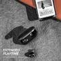 SoundPEATS True Wireless Earbuds 5.0 Bluetooth Headphones in-Ear Stereo Wireless Earphones with Microphone Binaural Calls, One-Step Pairing, Total 35 Hours, Upgraded TrueFree Plus