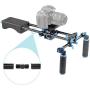 Neewer Portable FilmMaker System With Camera/Camcorder Mount Slider, Soft Rubber Shoulder Pad and Dual-hand Handgrip For All DSLR Video Cameras and DV Camcorders