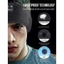 Sleep Headphones Bluetooth Sports Headband, Wireless Music Headband Headphones, IPX6 Waterproof Headphones with Mic for Sleeping Workout Running Insomnia Side Sleepers Travel AMSR Yoga Meditation