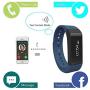 arVin Smart Bracelet, Fitness Activity Tracker Smart Bluetooth Watch Sports Wristband Step Counter Health Sleep Moniter with Adjustable Wrist Band for iOS 7 and Android 4.3 Smartphones