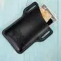 EASYANT PU Leather Cell Phone Holster Universal Case Sheath with Belt Hole Black EASYANT PU Leather Cell Phone Holster Universal Case Sheath with Belt Hole Black