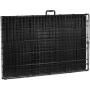 AmazonBasics Single-Door & Double-Door Folding Metal Dog or Pet Crate Kennel with Tray