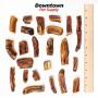 Downtown Pet Supply USA Bully Stick Bites Chew Meaty Bits Treats, All Natural Beef, for Small, Medium, and Large Dogs (8oz, 1 lb, 2 lb)