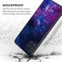 BENTOBEN Galaxy A51 Case, Samsung A51 Phone Case, Slim Fit Thin Shockproof Drop Protective Hybrid Hard PC Soft TPU Bumper Girls Women Mens Phone Cover for Samsung Galaxy A51 (4G ONLY), Nebula/Galaxy