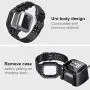 amBand Compatible for Fitbit Versa 2 Bands with Bumper Case, Protective Band for Fitbit Versa & Versa 2 & Versa Lite, Rugged Protector Replacement Strap Sport Military Watch Wristbands Black amBand Compatible for Fitbit Versa 2 Bands with Bumper Case, Protective Band for Fitbit Versa & Versa 2 & Versa Lite, Rugged Protector Replacement Strap Sport Military Watch Wristbands Black