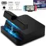 GuliKit Pocket TV Dock for Nintendo Switch, PD Protocol Avoids Brick, Hyper Trans for 1080P/2K/4K Projection, Magnet Transform Design, Supported Phone or Tablet, Charging Dock with Air Outlet (Black) GuliKit Pocket TV Dock for Nintendo Switch, PD Protocol Avoids Brick, Hyper Trans for 1080P/2K/4K Projection, Magnet Transform Design, Supported Phone or Tablet, Charging Dock with Air Outlet (Black)