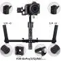 ADAI Dual Handle Grip Handheld Stabilizer for Zhiyun Crane 2/ Crane Plus/Crane V2/ Crane M/Feiyu a1000/ a2000/ Gusen MOZA Air Aircross