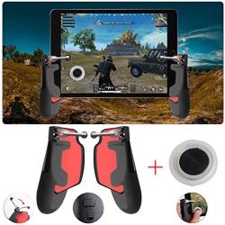 Chicken Dinner Game Controller for iPad, Tsocent Mobile Controller with Game Joystick, Upgraded Version Rotatable Triggers Sensitive Shoot Aim Tablet Gamepad for 4.5-12.9 inch Tablet