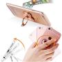 Universal Phone Grip Holder, Expanding Grip Soocket for Cellphones, 360?? Rotation Poop Grip Holder for Phones, iPad and Tablet（Rose Gold