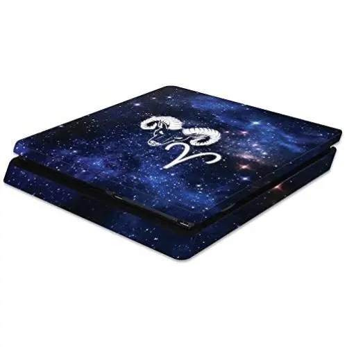 MightySkins Skin Compatible with Sony PS4 Slim Console - Aries | Protective, Durable, and Unique Vinyl Decal wrap Cover | Easy to Apply, Remove, and Change Styles | Made in The USA MightySkins Skin Compatible with Sony PS4 Slim Console - Aries | Protective, Durable, and Unique Vinyl Decal wrap Cover | Easy to Apply, Remove, and Change Styles | Made in The USA