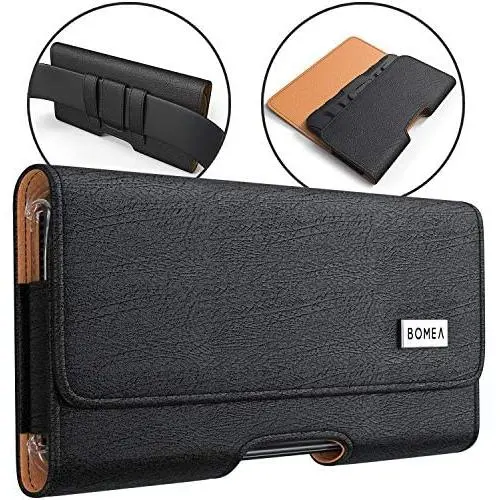 BOMEA Samsung Galaxy S10e S7 Belt Clip Case, Premium Galaxy S10e S7 Leather Holster Case with Belt Clip and Loops Cell Phone Pouch Case (Fits Phone with Otterbox Lifeproof Mophie Case On) BOMEA Samsung Galaxy S10e S7 Belt Clip Case, Premium Galaxy S10e S7 Leather Holster Case with Belt Clip and Loops Cell Phone Pouch Case (Fits Phone with Otterbox Lifeproof Mophie Case On)