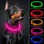 BSEEN LED Dog Collar - Cuttable Water Resistant Glowing Dog Collar Light Up, USB Rechargeable or Battery Powered Pet Necklace Loop for Dogs BSEEN LED Dog Collar - Cuttable Water Resistant Glowing Dog Collar Light Up, USB Rechargeable or Battery Powered Pet Necklace Loop for Dogs