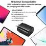 Samsung USB-C Super Fast Charging Wall Charger-25W PD Charger Adapter with Type-C Cable(5ft) for Samsung Galaxy Note10/ Note10+/ S10/ S9/ S8, iPad pro 2018, Google Pixel 4/Pixel 3/Pixel and More