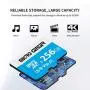 Micro Center Premium 256GB microSDXC Card UHS-I Flash Memory Card C10 U3 V30 4K UHD Video A1 Micro SD Card with Adapter (256GB)