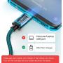 USB Type C Cable, Benicabe (2-Pack 3ft) USB-A to USB-C Charge Braided Cord Compatible with Samsung Galaxy S10 S10E S9 S8 S20 Plus,Note 10 9 8, Z Flip, and Other USB C Charger (Prism Green)